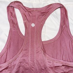LULULEMON Pink/Mauve Tank, Size 6